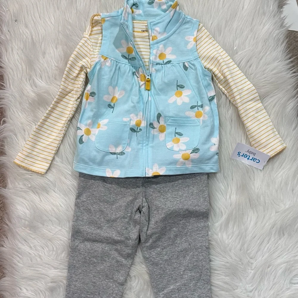 Carters pieces yellow